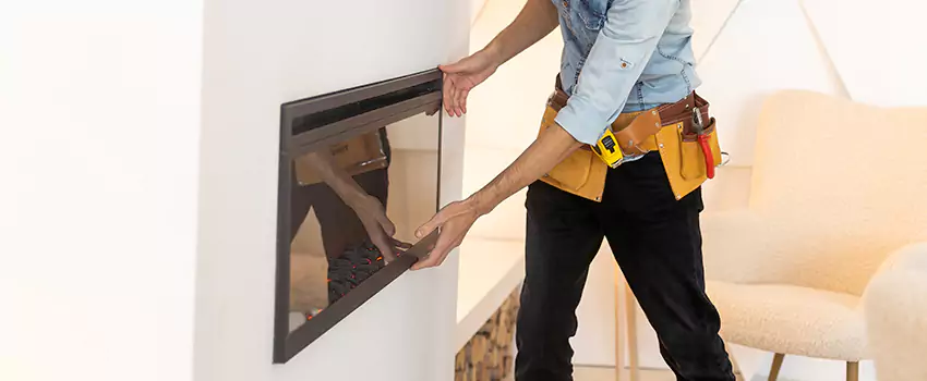 Metal Fireplace Installation in Safety Harbor, Florida
