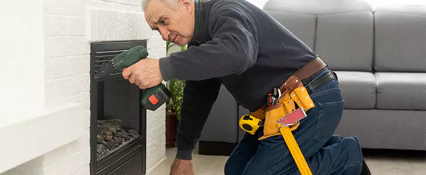 New Indoor Fireplace Installation in Safety Harbor, Florida